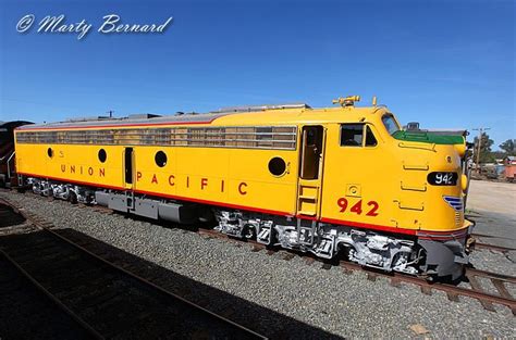 Freshly Restored Union Pacific E8a 942 At The Orange Empire Railway