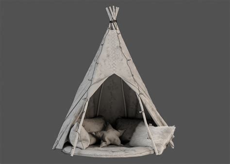 Kids Teepee Cgtrader