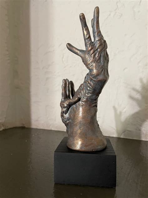 Reaching Hands . Beautiful Sculpture of Expressive Hands - Etsy