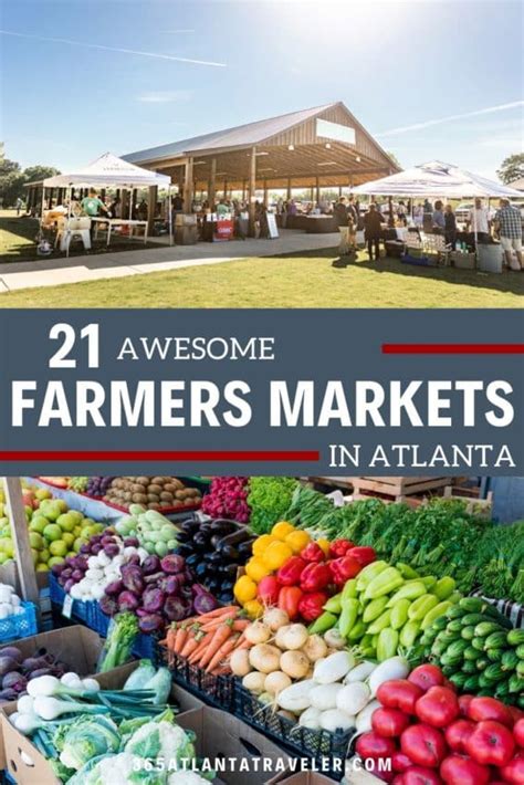 21+ Awesome Atlanta Farmers Market Experiences In and Around the Metro