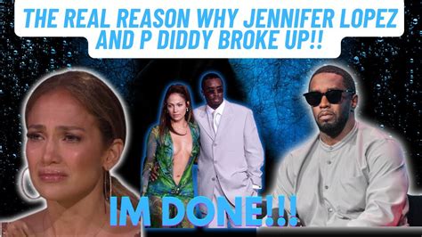 Jennifer Lopez Exposes The Reason Why She Had To Leave P Diddy When