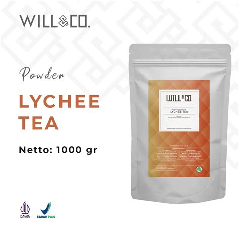 Lychee Tea Powder Willandco 1 Kg Will And Co