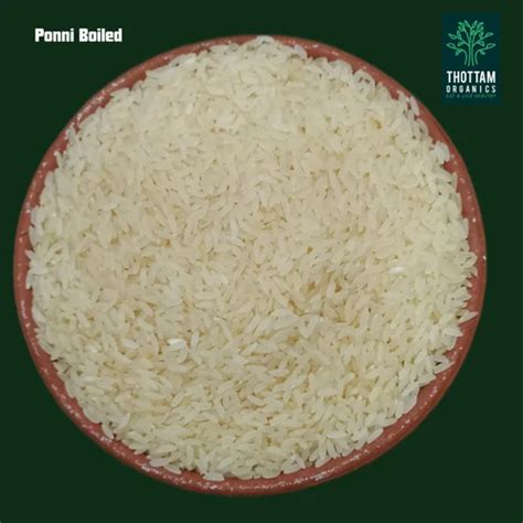 Kg Organic Ponni Boiled Rice Packaging Type Plastic Bag At Rs Kg