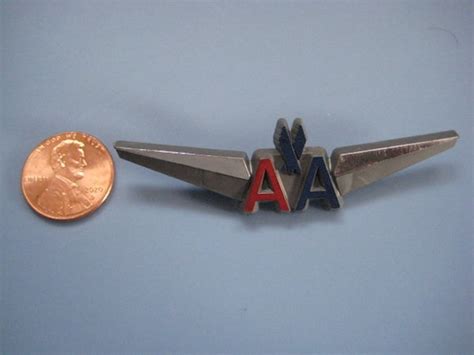 Vintage American Airlines Junior Pilot Wings - Gem