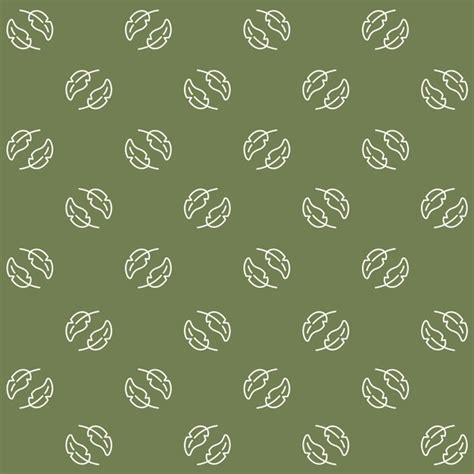 Premium Vector | Falling Leaf Vector Seamless Pattern