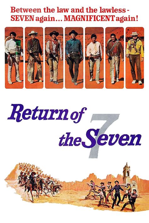 Return of the Seven (1966) - Posters — The Movie Database (TMDB)