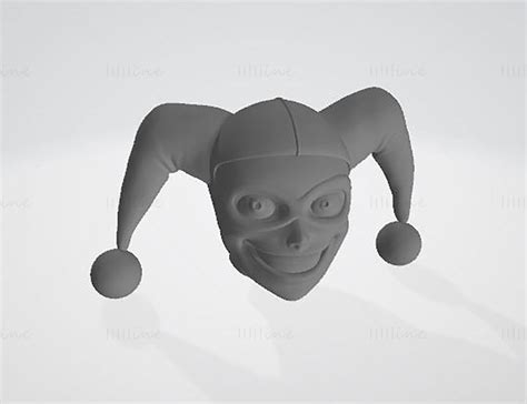 Harley Quinn Bust D Model Ready To Print Stl