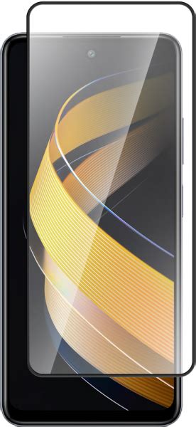 Стекло защитное для INFINIX Hot Pro Черная рамка купить по цене рублей в интернет