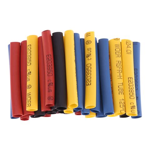 Professional Heat Shrink Tubing 328pcs 8 Sizes Colorful Polyolefin 2 1