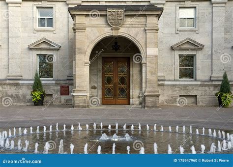 Close View of Th Residence of the Governor General of Canada in Ottawa ...