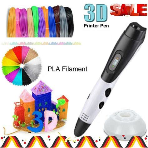 Подарочные PLA-нити DIY подарки с ЖК-экраном 3D-ручки принадлежности ...