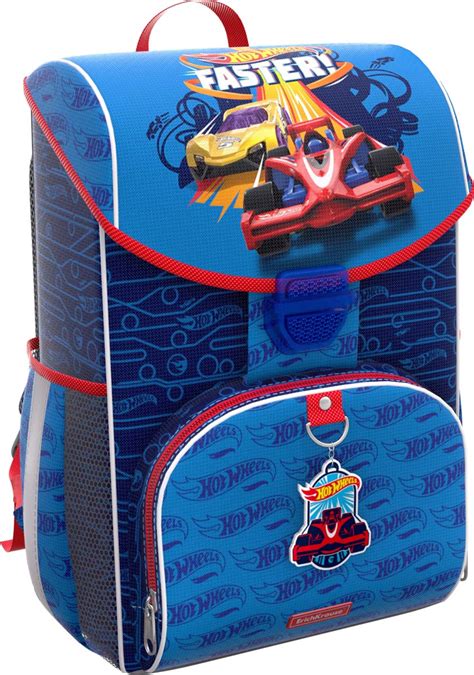 Ранец ErichKrause ErgoLine 15 L Hot Wheels Faster купить в интернет магазине OZON с быстрой