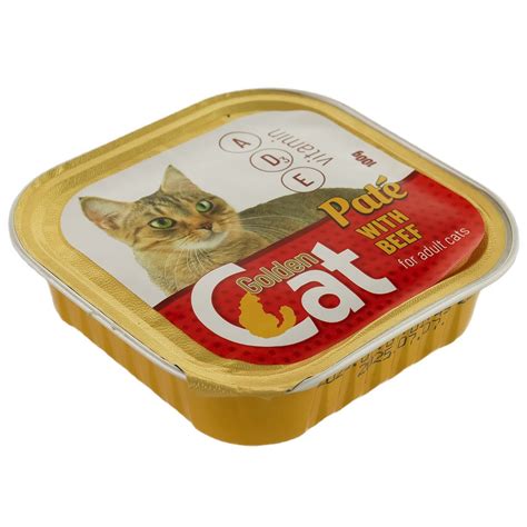 Паштет для котів Golden Cat зі смаком яловичини 100 г (91988) - Купити ...