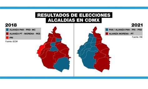 Por Qu Se Asocia Al Mapa Electoral De Cdmx Con El Muro De Berl N En