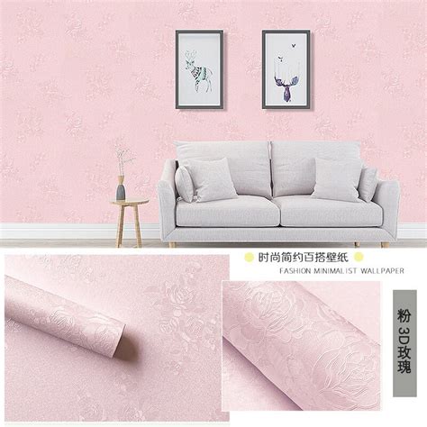 Wall Paper Sticker Kertas Dinding Bilik Tidur Stripe Wallpaper Hiasan Bilik Berkualiti Self