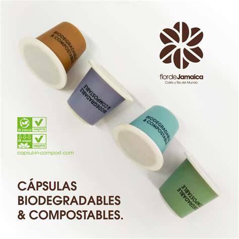 Capsulas Biodegradables Compostables Flor De Jamaica