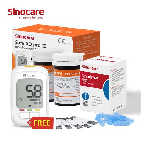 Sinocare Blood Glucose Meter Wholesale Blood Glucose Meter Glucose ...