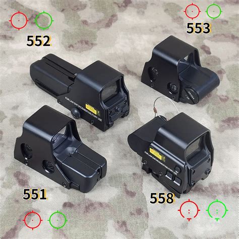 Jagd Holo Graphisches Visier Zielfernrohr 551 552 553 558 Rot Gr Nes