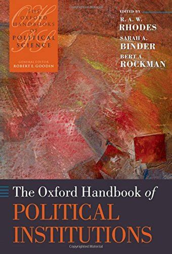 『the Oxford Handbook Of Political Institutions』｜感想・レビュー 読書メーター