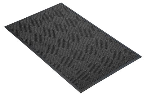 NOTRAX Indoor Entrance Mat, 6 ft L, 4 ft W, 3/8 in Thick, Rectangle ...