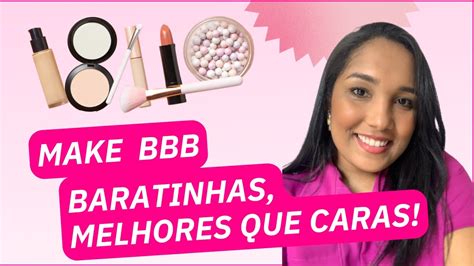 TOP 5 PRODUTOS DE MAQUIAGEM BARATINHOS QUE VALEM SUPER A PENA BBB