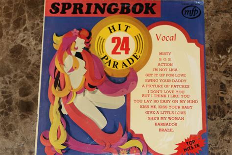 Unknown Artist Springbok Hit Parade Vg G Mr Vinyl