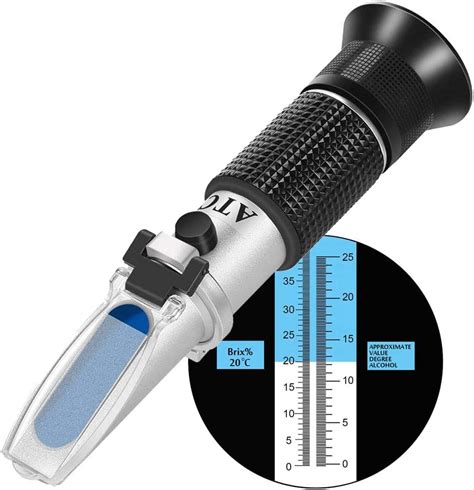 Wine Refractometerv·resourcing Hand Held Brixalcohol Refractometer