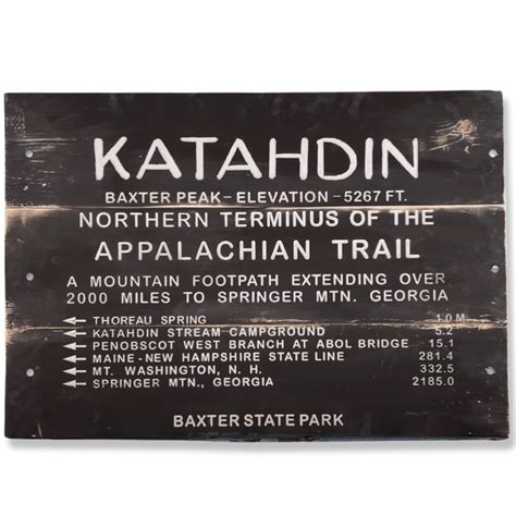 Katahdin Sign Carpenter Woodworks