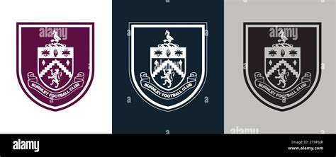 Burnley Football Badge Stock Vector Images Alamy