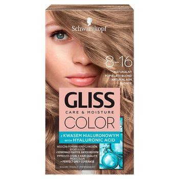 Schwarzkopf Gliss Color Farba do włosów naturalny popielaty blond 8 16