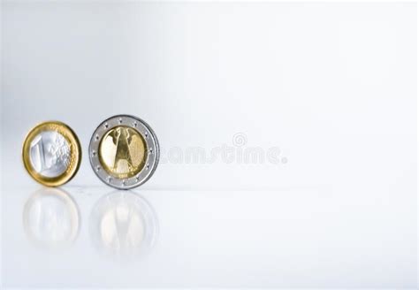 Moedas Do Euro Moeda Da Uni O Europeia Imagem De Stock Imagem De