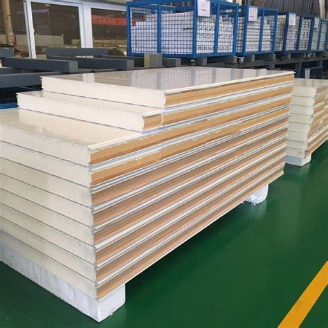 Factory Cool Room Pu Pir Rockwool Insulation Sandwich Panel Price