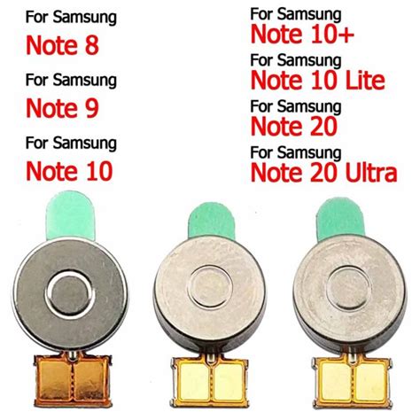 Vibration Ringer Vibrator Motor For Samsung Galaxy Note 8 9 10 Lite 10 Plus 20 Ultra 5g