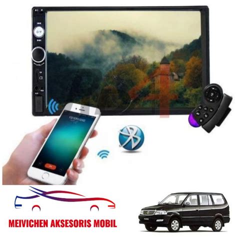 Jual Tape Mobil Head Unit Double Din Mirror Link Android Kijang Kapsul