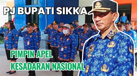 Penjabat Bupati Sikka Pimpin Apel Kesadaran Nasional April