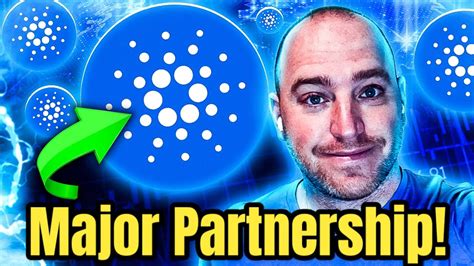 ADA CARDANO MAJOR PARTNERSHIP ANNOUNCED HUGE FOR CARDANO YouTube