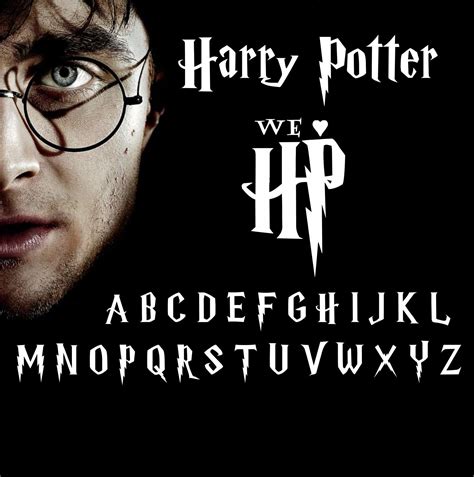 Harry potter fonts cricut - bapdigital