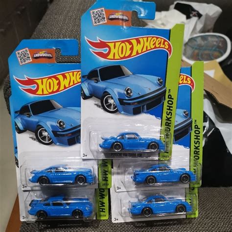 HOT WHEELS PORSCHE 風火輪保時捷 934 Turbo RSR 藍色藍色 HW City 2014 蝦皮購物