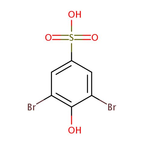 3 5 Dibromo 4 Hydroxybenzenesulfonic Acid SIELC Technologies