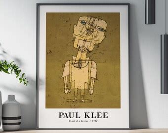 Paul Klee Exhibition Poster Twittering Machine Paul Klee Art Etsy