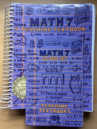 Teaching Textbooks Math 7 Complete Set Greg Sabourishawn Sabouri