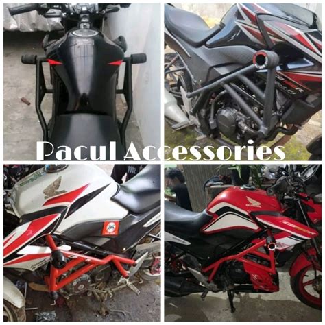 Jual Crashbar Tubular Cb150r New Dan Cb150r Old Plus Jalu Agna Shopee