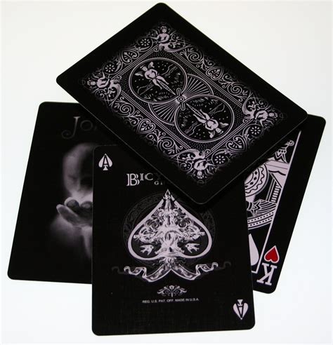 Bicycle Black Ghost Playing Cards Playing Cards Design Cool Deck Of