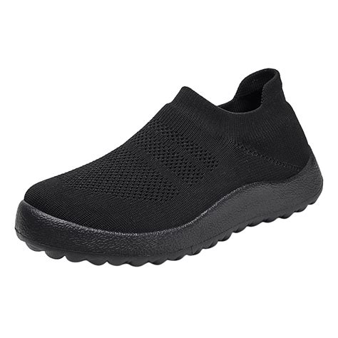GHSOHS Mens Shoes Casual Sneakers for Men Anti-Slip Steel Toe Shoes Men