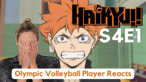 Olympic Volleyball Player Reacts To Haikyuu S E Introductions