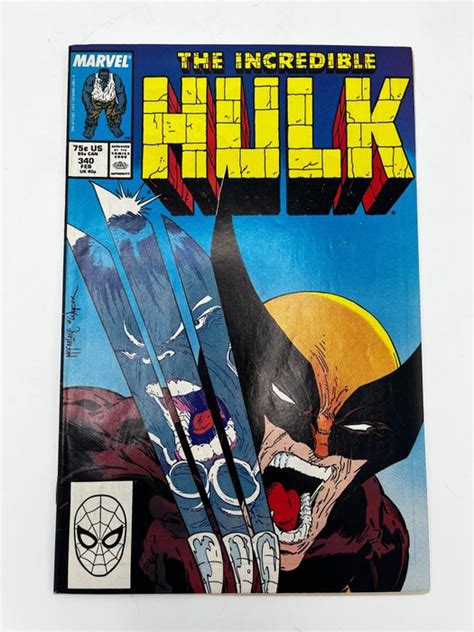 Incredible Hulk 340 High Grade Key Comic Iconic Cover Catawiki