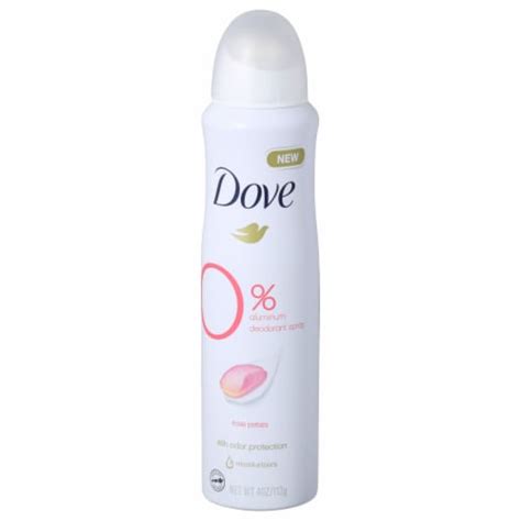 Dove Rose Petal Deodorant Spray 4 Oz Kroger