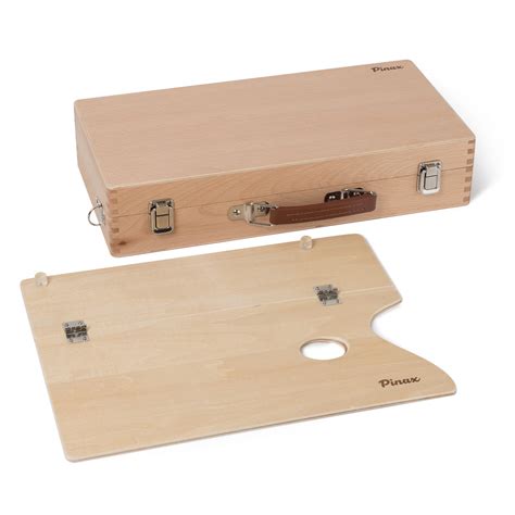 Ящик художника Pinax SB-22 с алюм. органайзером, складной палитрой и ...