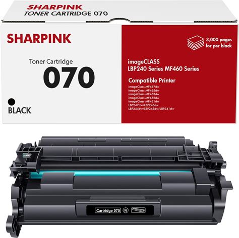 Amazon H Black Toner Cartridge H Compatible For Canon