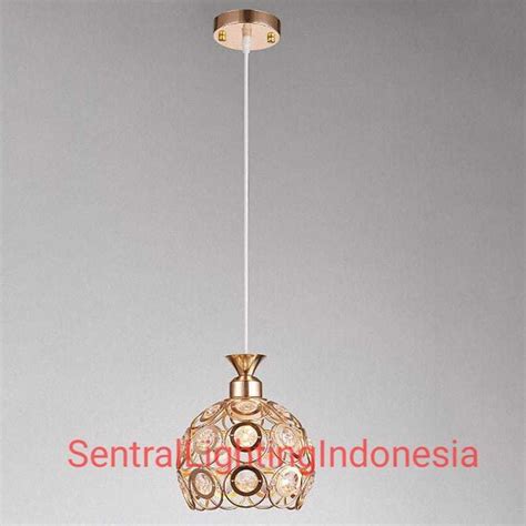 Jual 9100 1 LAMPU GANTUNG KRISTAL MODERN MEJA MAKAN ISLAND TABLE